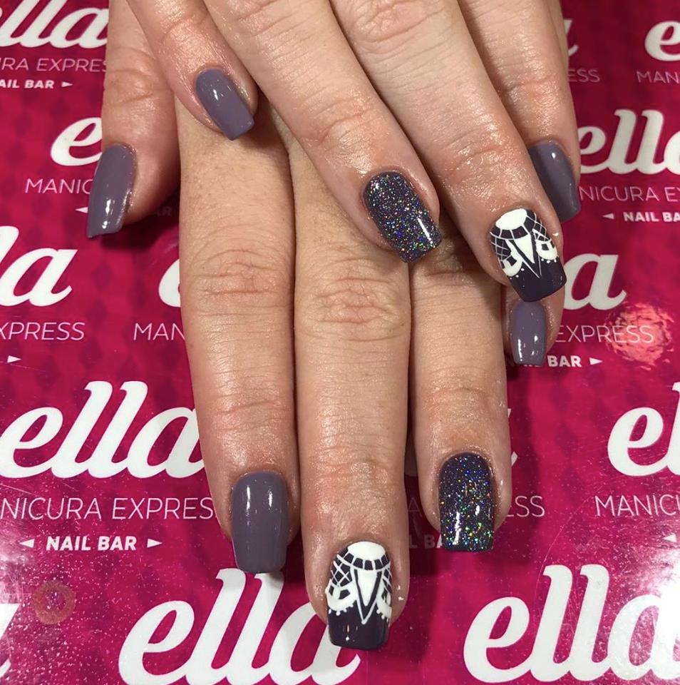 Manicura semipermanente elegante